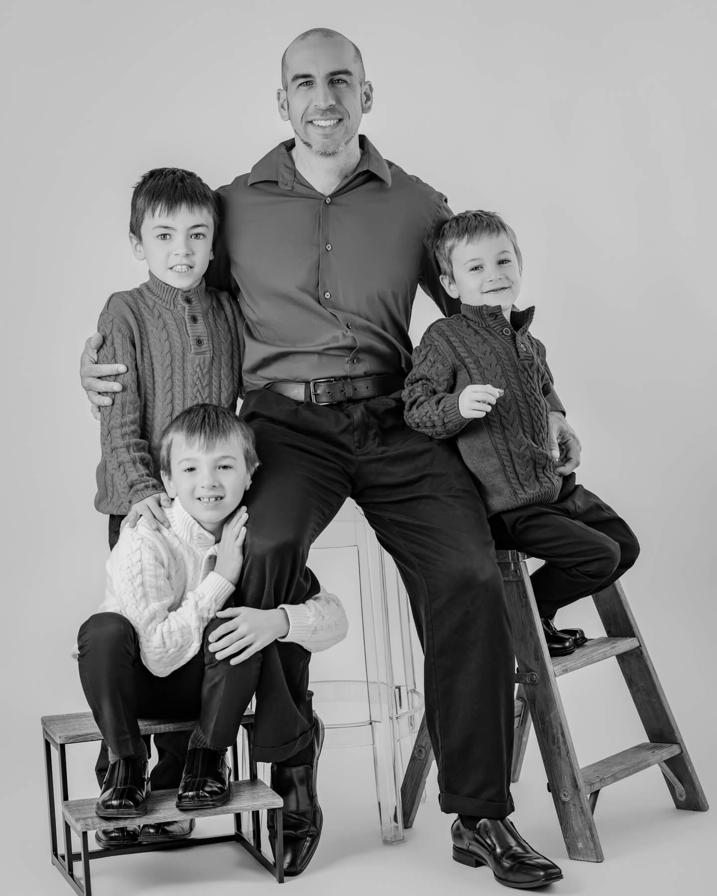 1 Dad and kid at the studio in Lexington MA-24